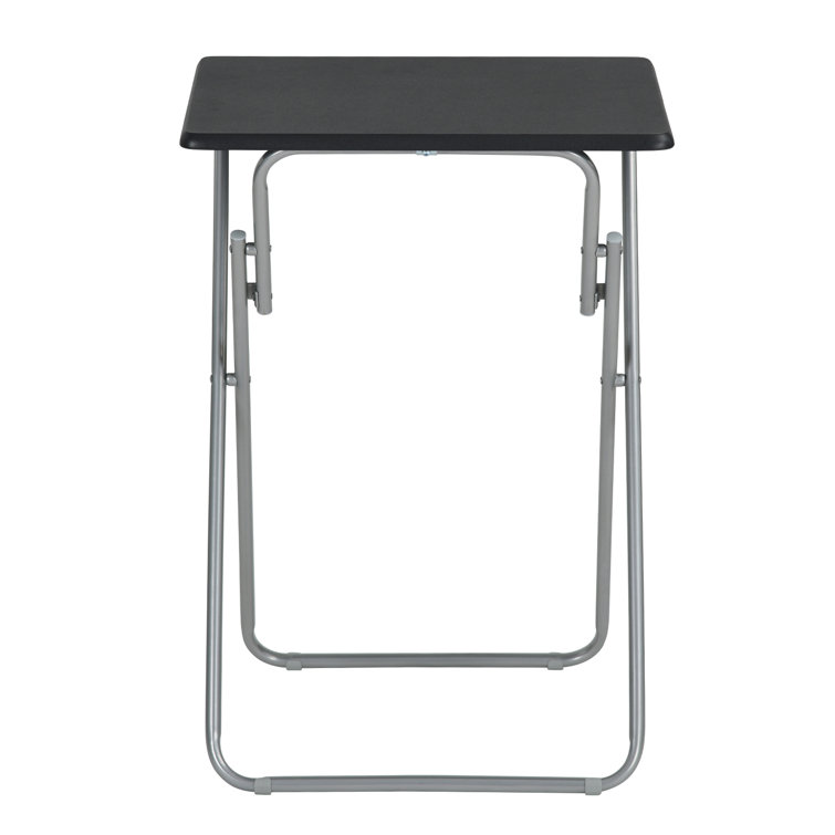 Inbox Zero TV Trays Set Of 2, Folding Snack Tables, TV Trays For Eating